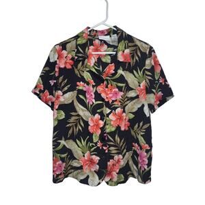 Alfred Dunner Women's Button Up Shirt Size 14